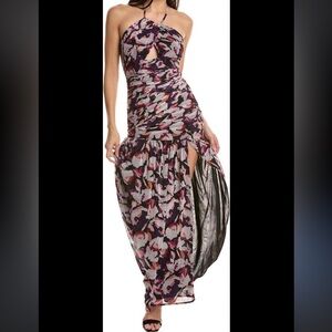 Nicholas Micaela Halter Neck Gown Party wedding guest cocktails Size 8